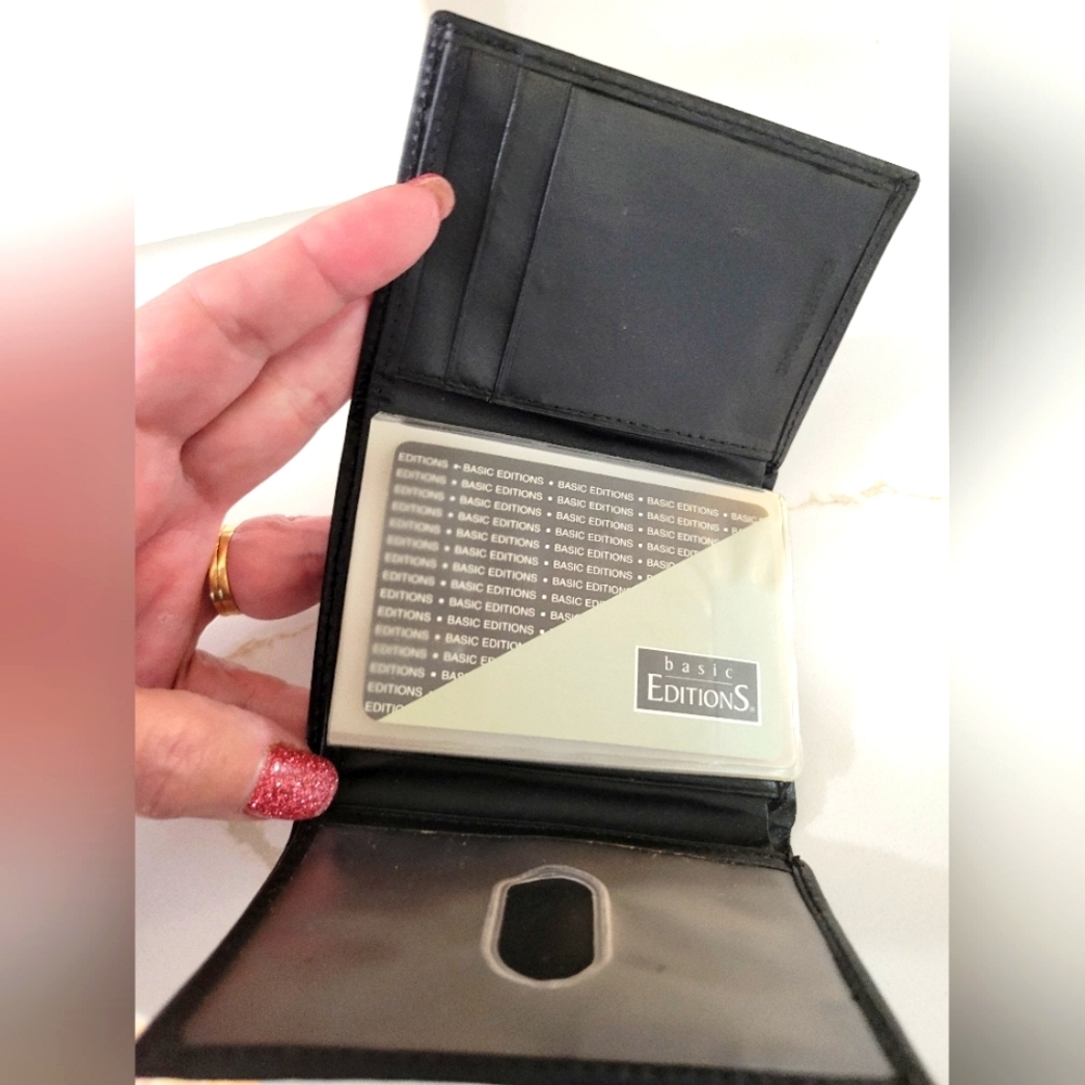 Boys Genuine Leather Trifold Wallet